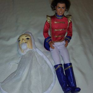 Vintage 2001 Ken in The Nutcracker as Prince Eric